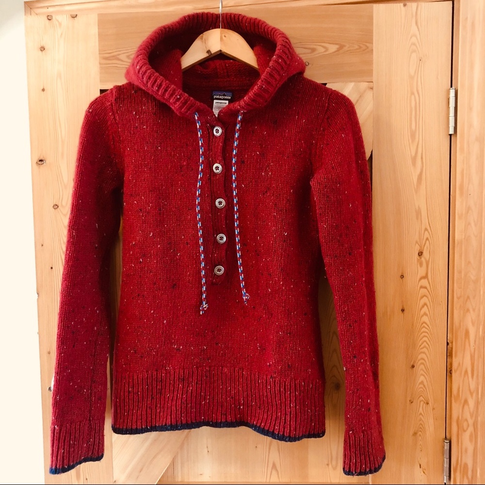 Patagonia Merino Ranchito Flecked Hoody Sweater